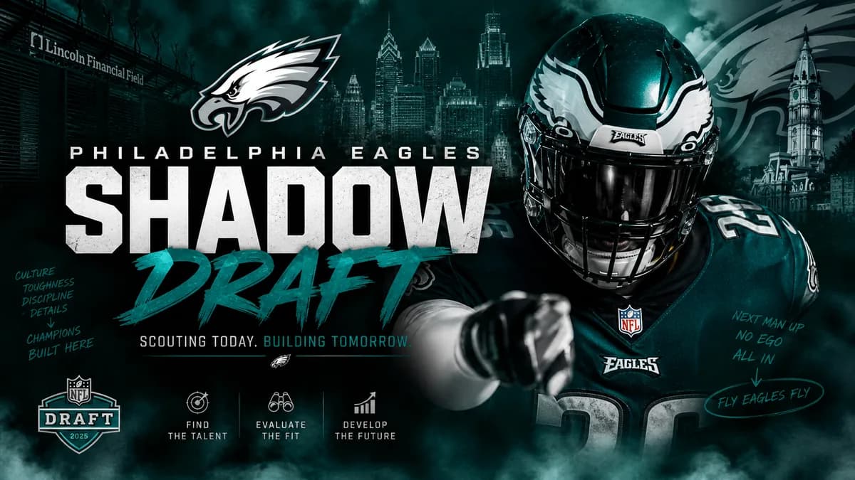 Eagles Meinung: Mein Shadow Draft 2026: Acht Picks, drei Profis aus Philly und ein deutscher Fan-GM