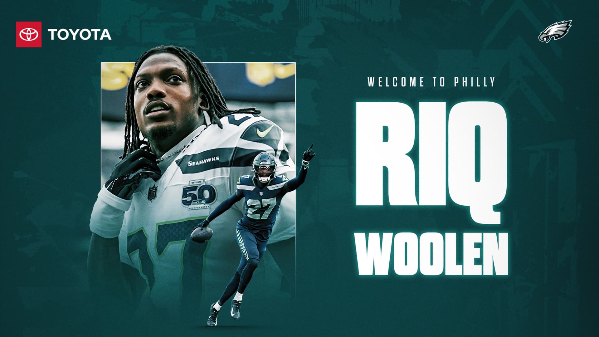 Eagles News: Riq Woolen kommt nach Philly: Speed, Größe, Beweis-Modus